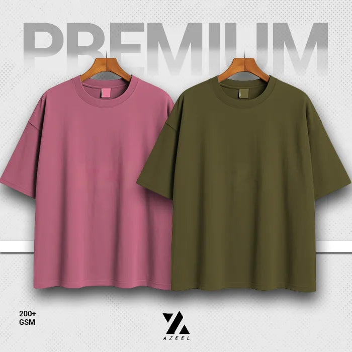 2 Pieces Premium Drop Shoulder