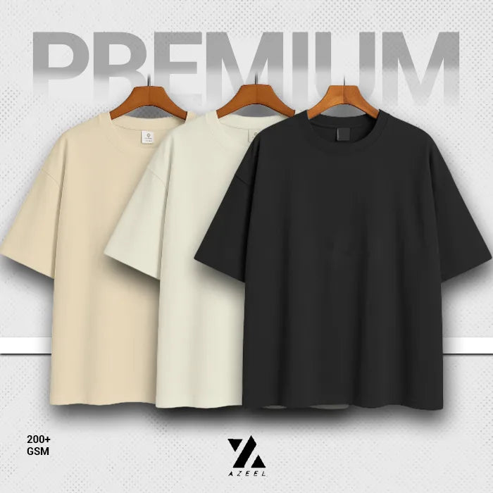 3 Pieces Premium Drop Shoulder