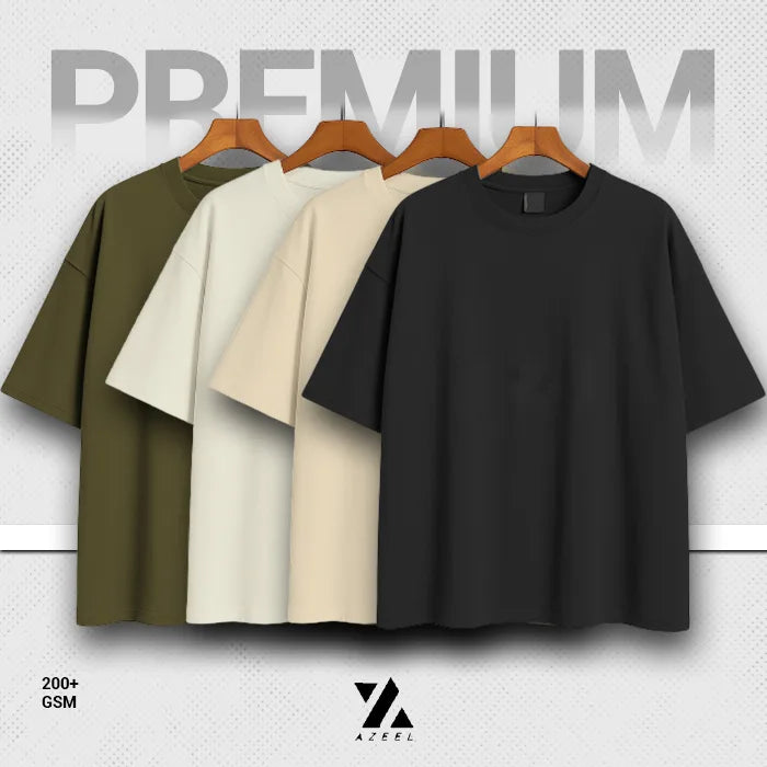 4 Pieces Premium Drop Shoulder