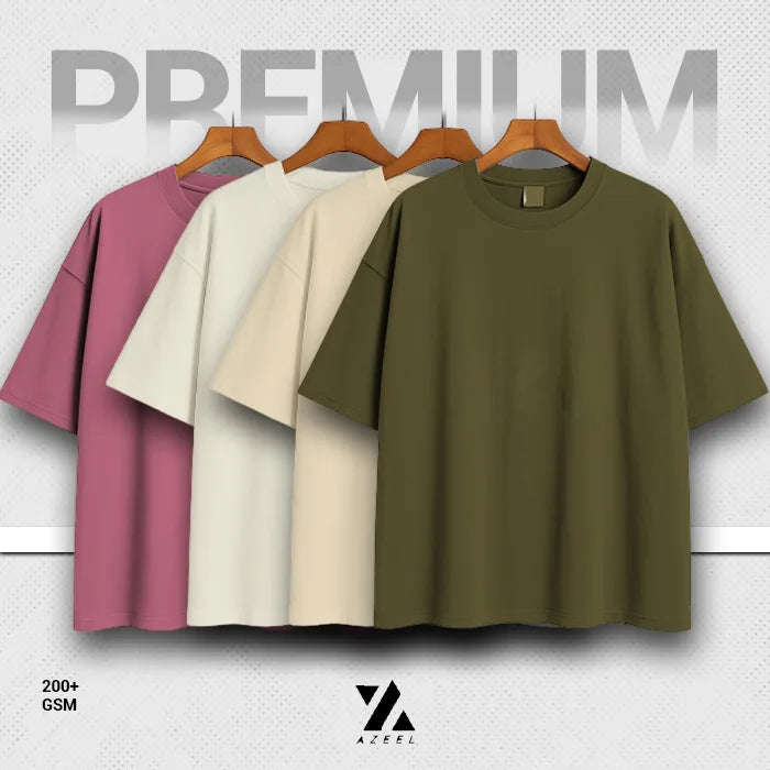 4 Pieces Premium Drop Shoulder