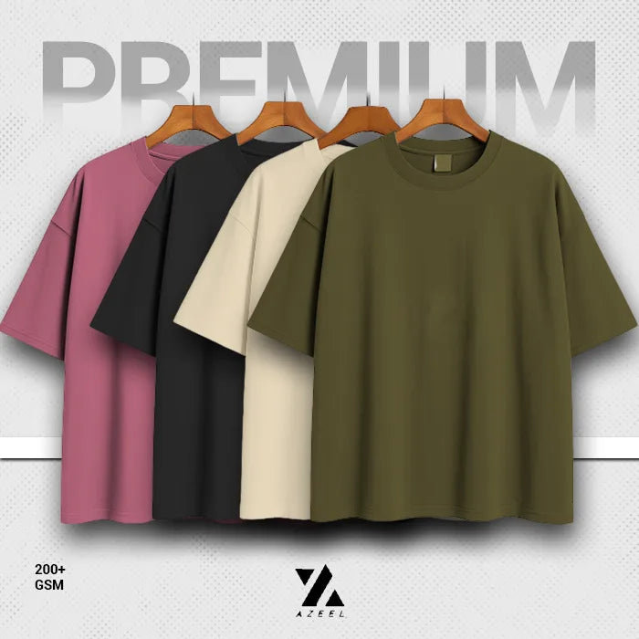 4 Pieces Premium Drop Shoulder
